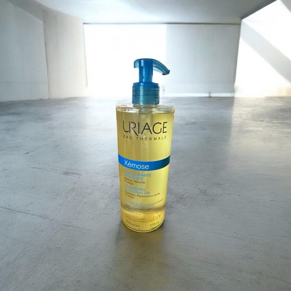 Xémose Cleansing Soothing Oil | Mild Foaming Nourishing Gel-In-Oil, Face & Body,